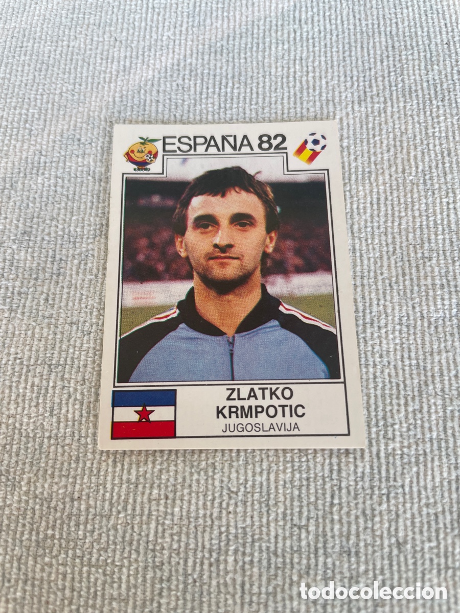 Cromos de f&uacute;tbol: ESPA&Ntilde;A 82 317 ZLATKO KRMPOTIC
