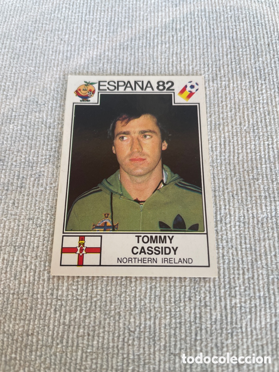 Cromos de f&uacute;tbol: ESPA&Ntilde;A 82 336 TOMMY CASSIDY