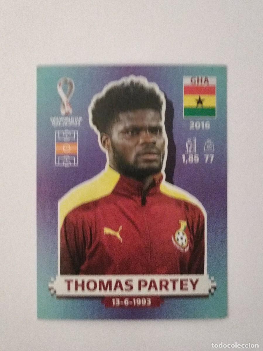 Cromos de f&uacute;tbol: #GHA 14 THOMAS PARTEY (GHANA) MUNDIAL QATAR 2022 PANINI