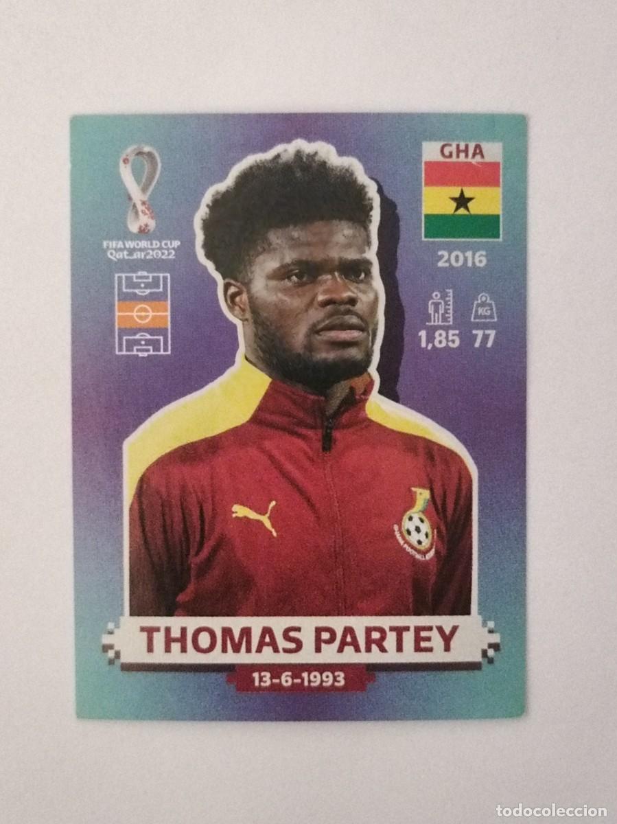 Cartes &agrave; collectionner de Football: #GHA 14 THOMAS PARTEY (GHANA) MUNDIAL QATAR 2022 PANINI