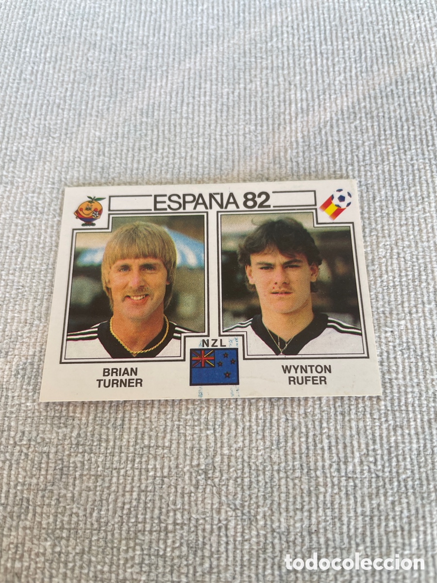 Cromos de f&uacute;tbol: ESPA&Ntilde;A 82 426 BRIAN TURNER - WYNTON RUFER