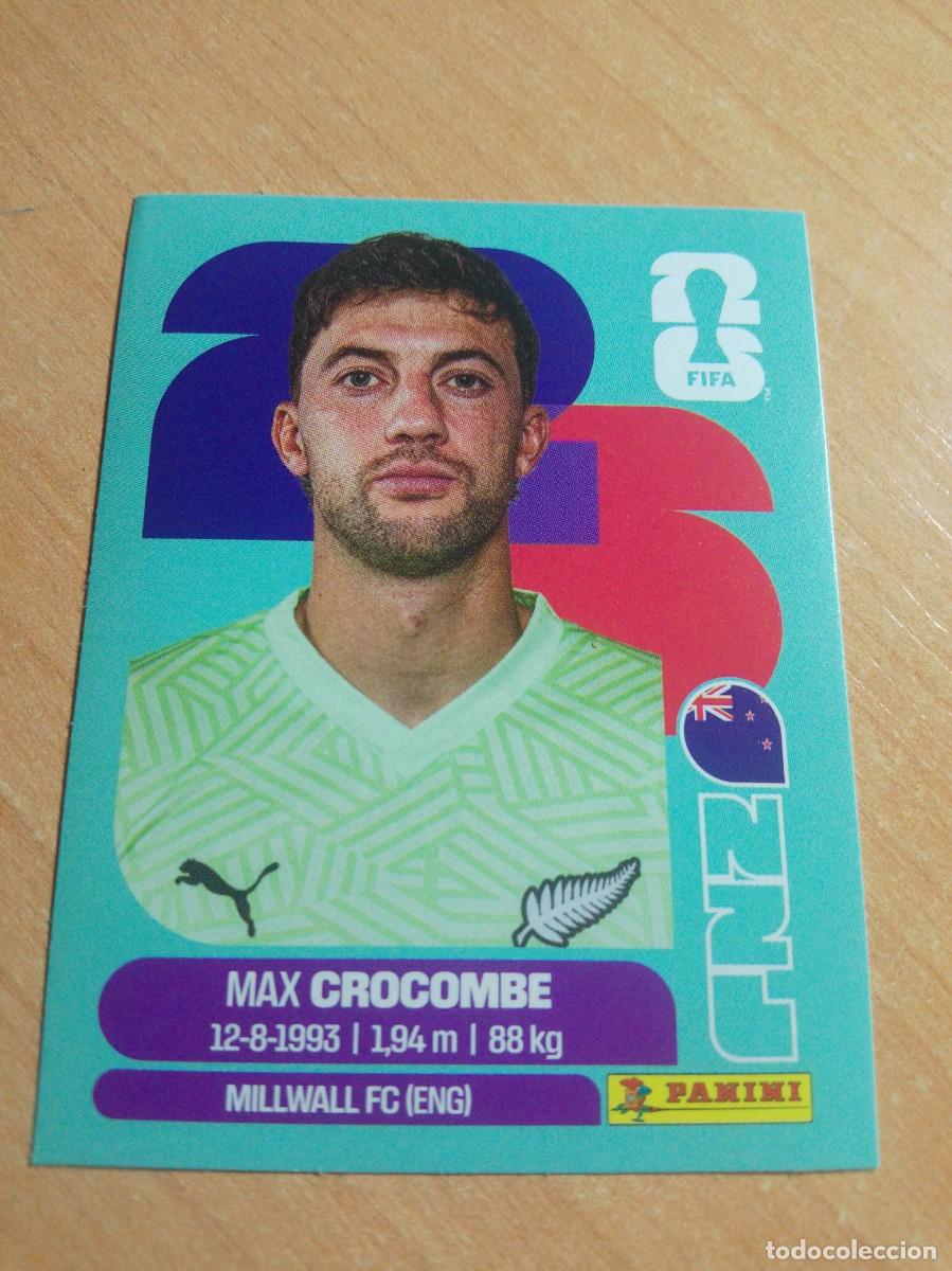 Cromos de f&uacute;tbol: CROCOMBE NUEVA ZELANDA NZL 2 MUNDIAL FIFA WORLD CUP 2026 26 PANINI STICKERS NUEVO