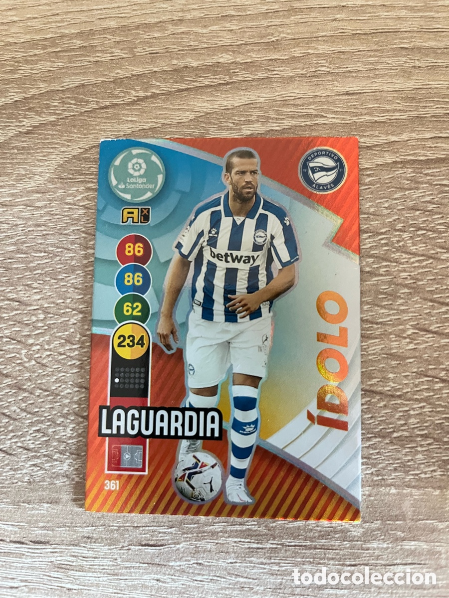 Cartes &agrave; collectionner de Football: 361 LAGUARDIA &Iacute;DOLO ADRENALYN 2020 2021 20 21 ALAV&Eacute;S