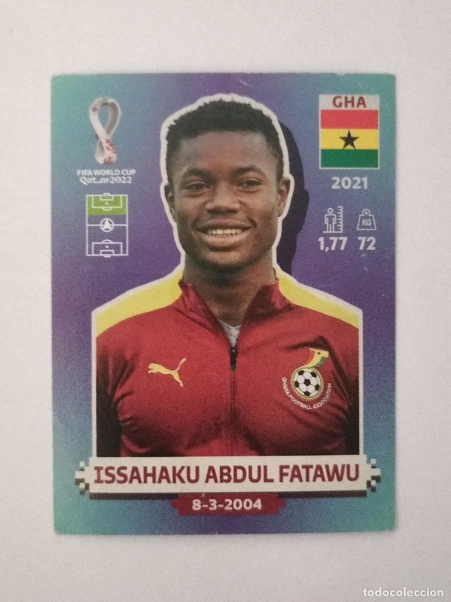 Cartes &agrave; collectionner de Football: #GHA 19 ISSAHAKU ABDUL-FATAWU (GHANA) MUNDIAL QATAR 2022 PANINI