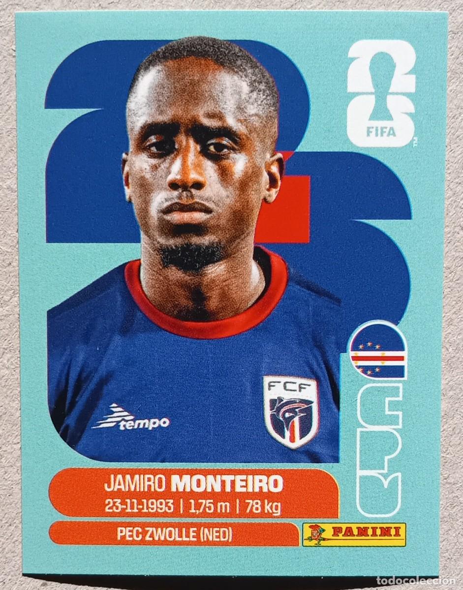 Cromos de f&uacute;tbol: Figurina Panini 2026 Cromo World Cup Usa Mundial 2026 Jamiro Monteiro Cape Verde n CPV 12