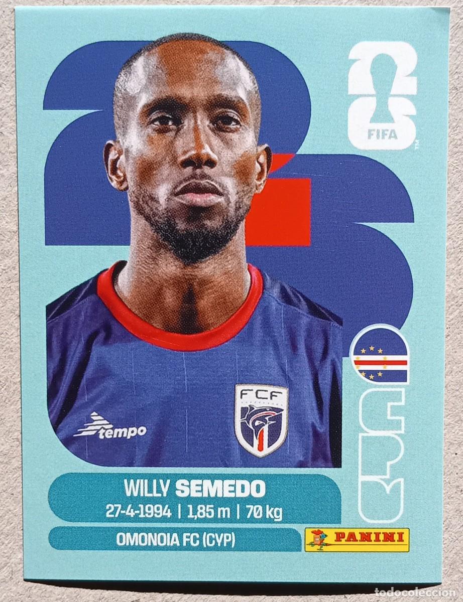 Cromos de f&uacute;tbol: Figurina Panini 2026 Cromo World Cup Usa Mundial 2026 Willy Semedo Cape Verde n CPV 19