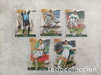 Figurine di Calcio: Cromos futbol firmados Elche