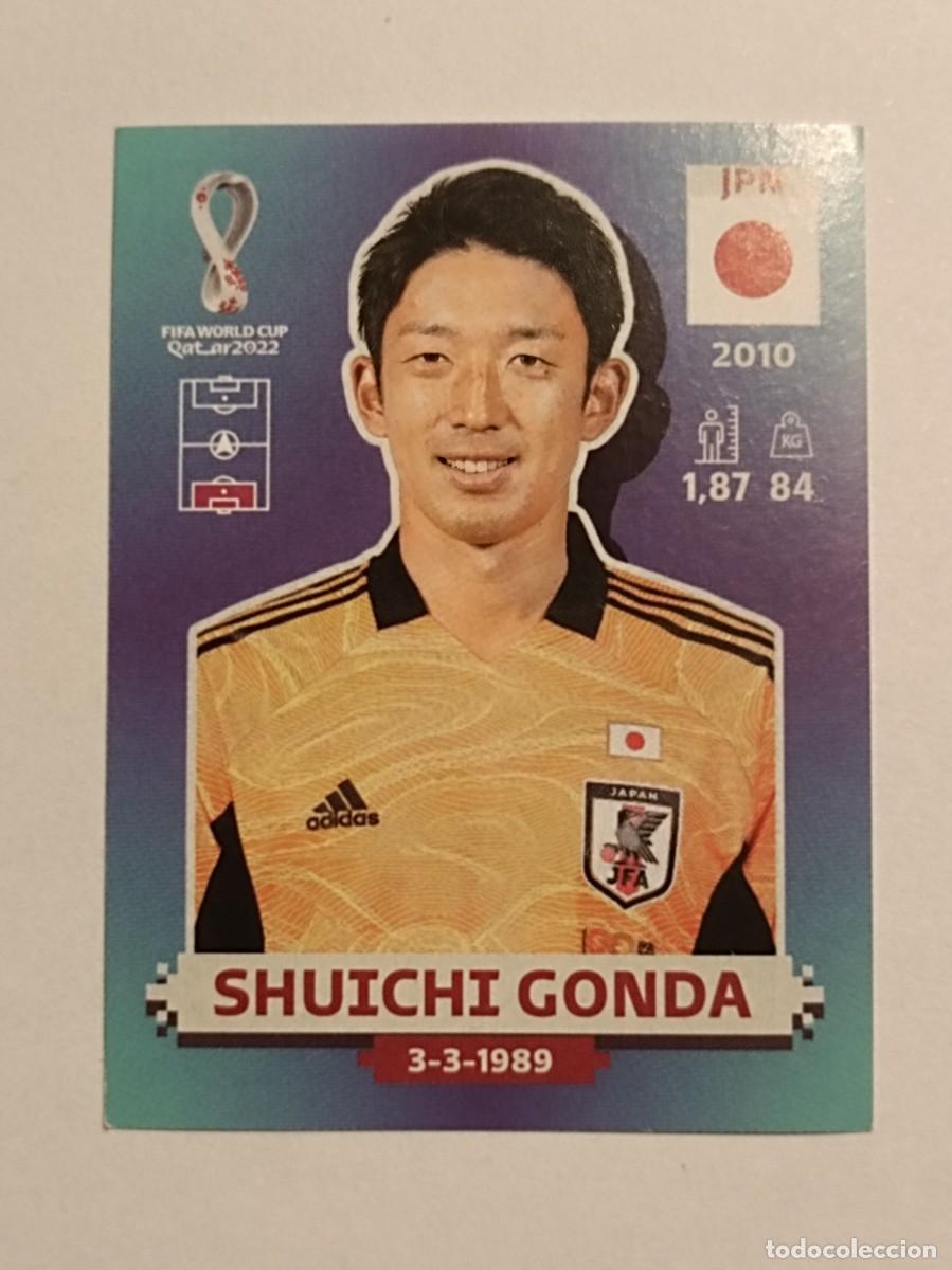 Fu&szlig;ball-Sticker: #JPN 3 SHUICHI GONDA (JAPON) MUNDIAL QATAR 2022 PANINI