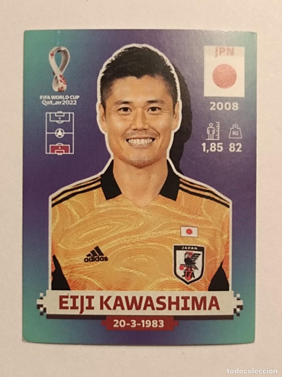 Cromos de f&uacute;tbol: #JPN 4 EIJI KAWASHIMA (JAPON) MUNDIAL QATAR 2022 PANINI
