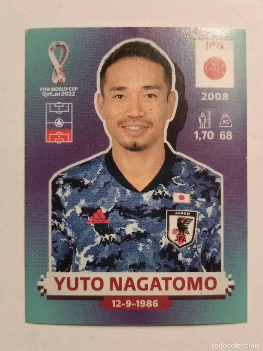 Cromos de f&uacute;tbol: #JPN 5 YUTO NAGATOMO (JAPON) MUNDIAL QATAR 2022 PANINI