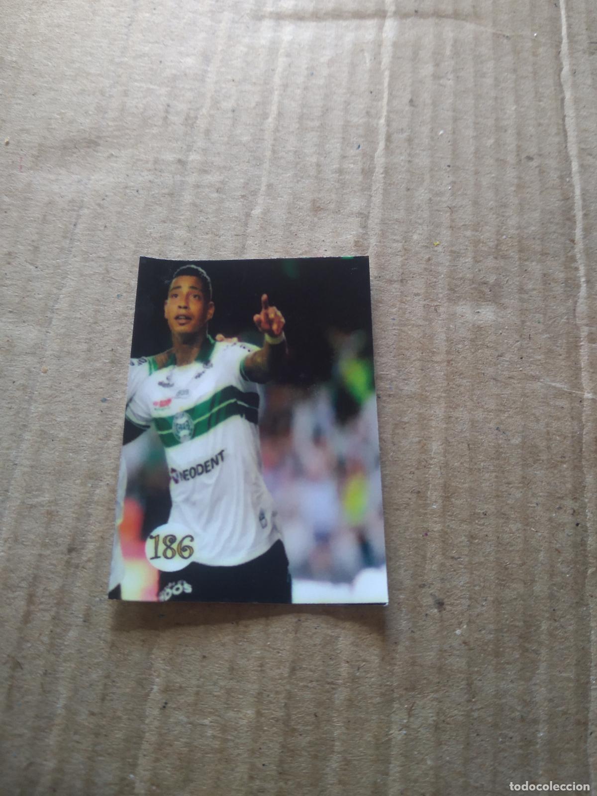 Cromos de f&uacute;tbol: 186 CORITIBA CROMO FUTBOL LIGA BRASIL BRASILEIRAO