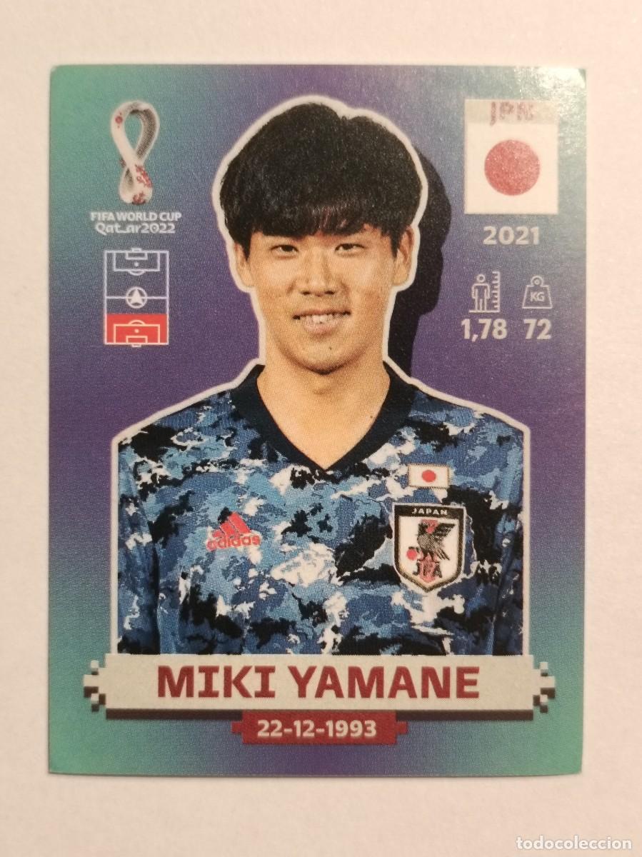 Cromos de f&uacute;tbol: #JPN 8 MIKI YAMANE (JAPON) MUNDIAL QATAR 2022 PANINI