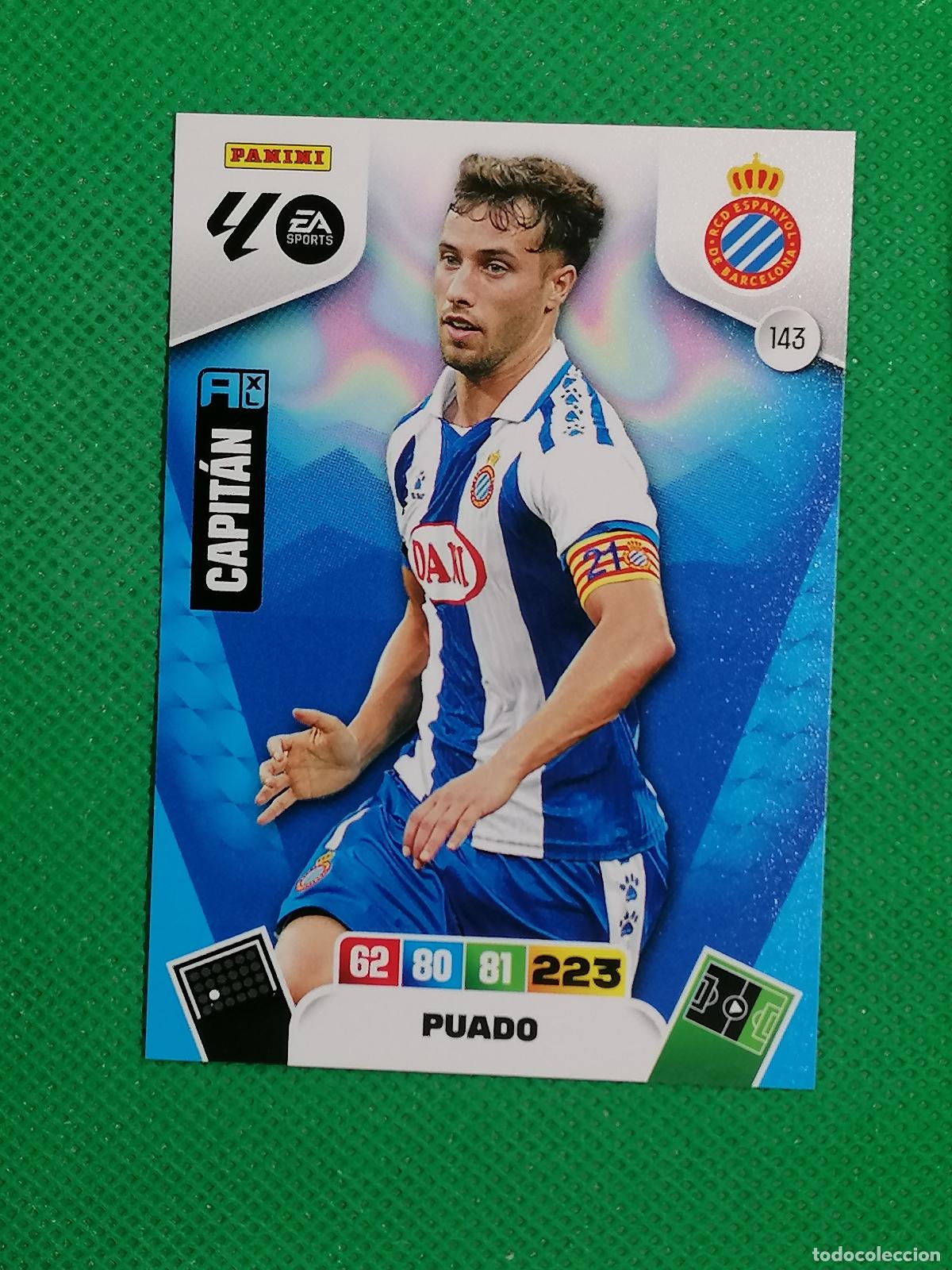 Cartes &agrave; collectionner de Football: 143 PUADO ESPANYOL ⚽ LIGA ADRENALYN XL 2025 2026 25 26 ⚽