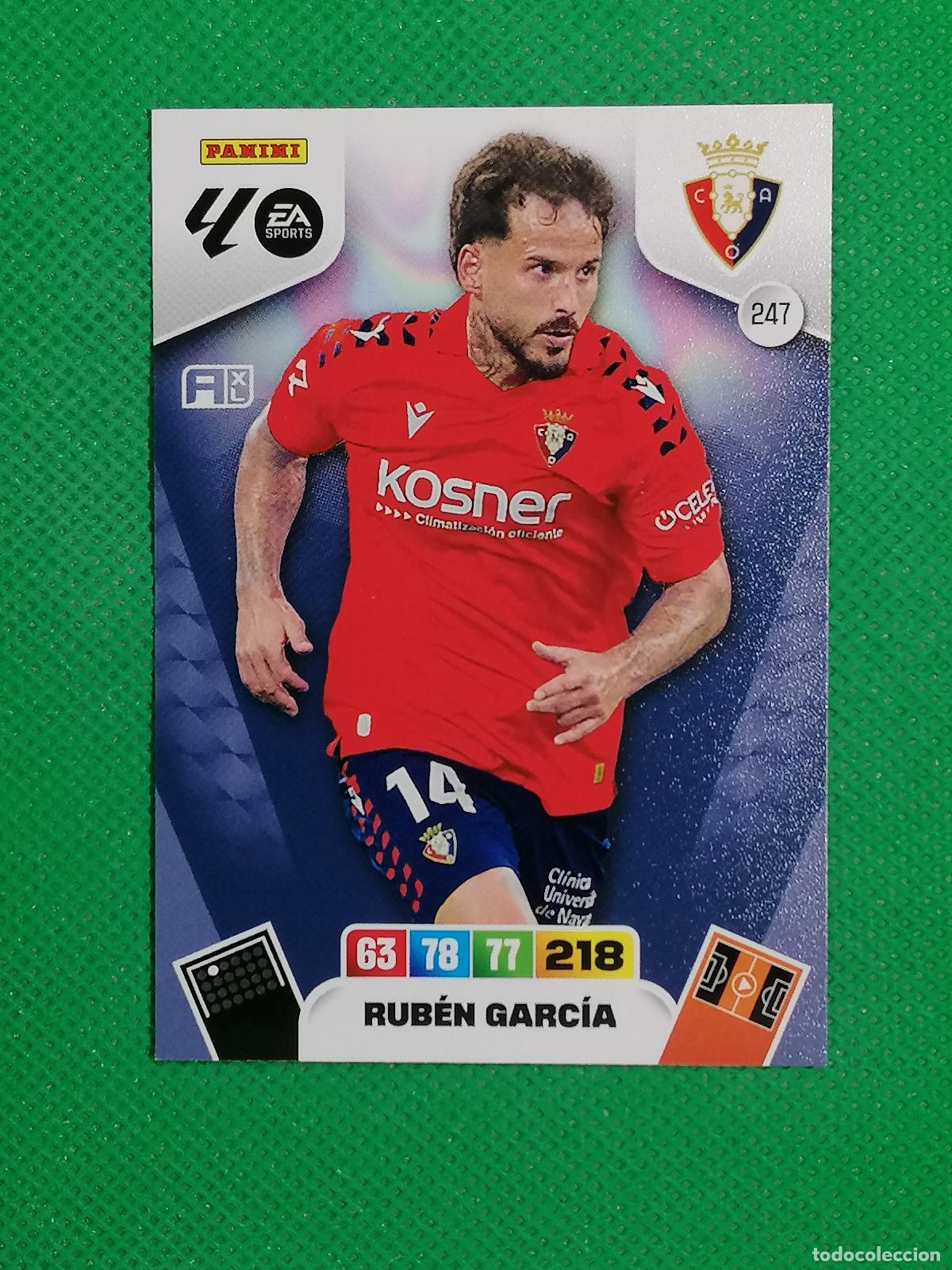Cromos de f&uacute;tbol: 247 RUBEN GARCIA OSASUNA ⚽ LIGA ADRENALYN XL 2025 2026 25 26 ⚽