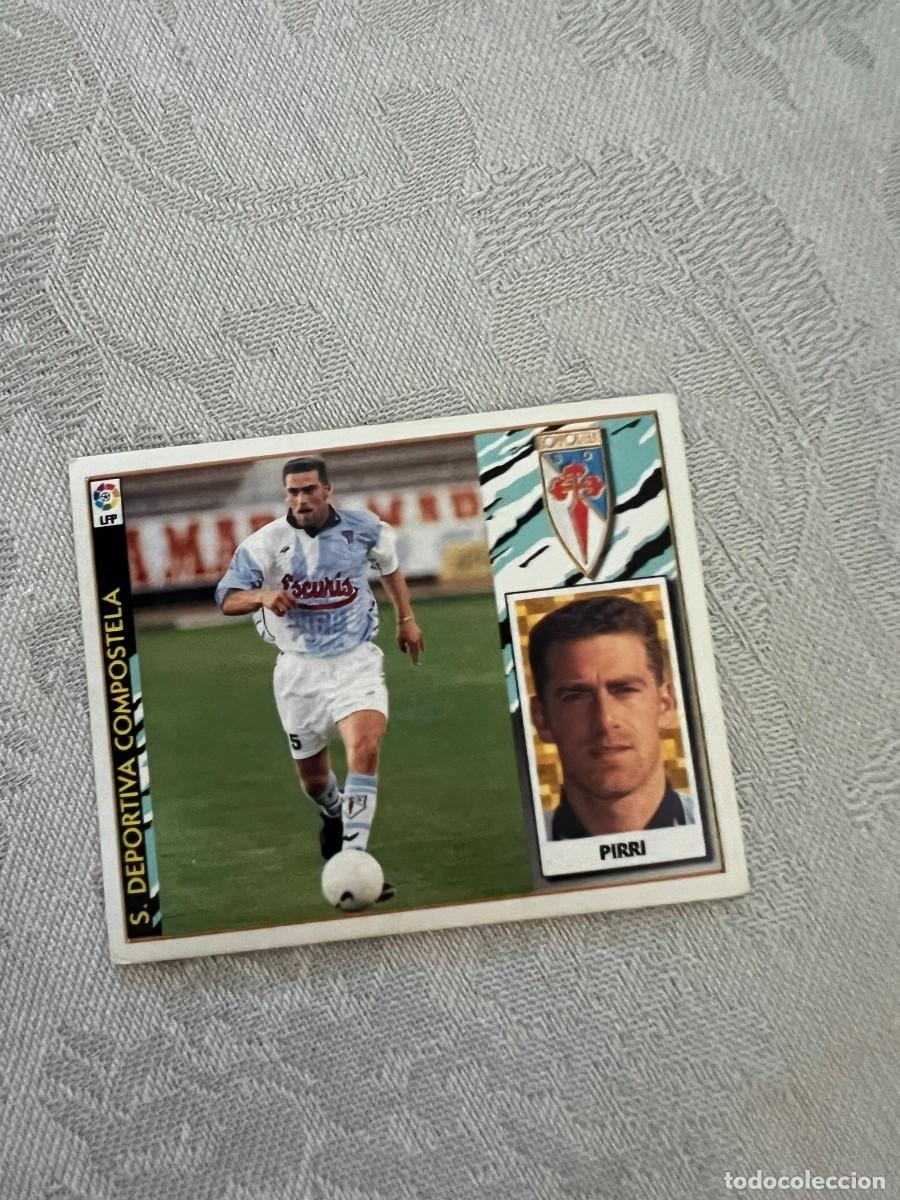 Cromos de f&uacute;tbol: PIRRI COMPOSTELA BAJA SIN PEGAR EDICIONES ESTE 97 98 1997 1998