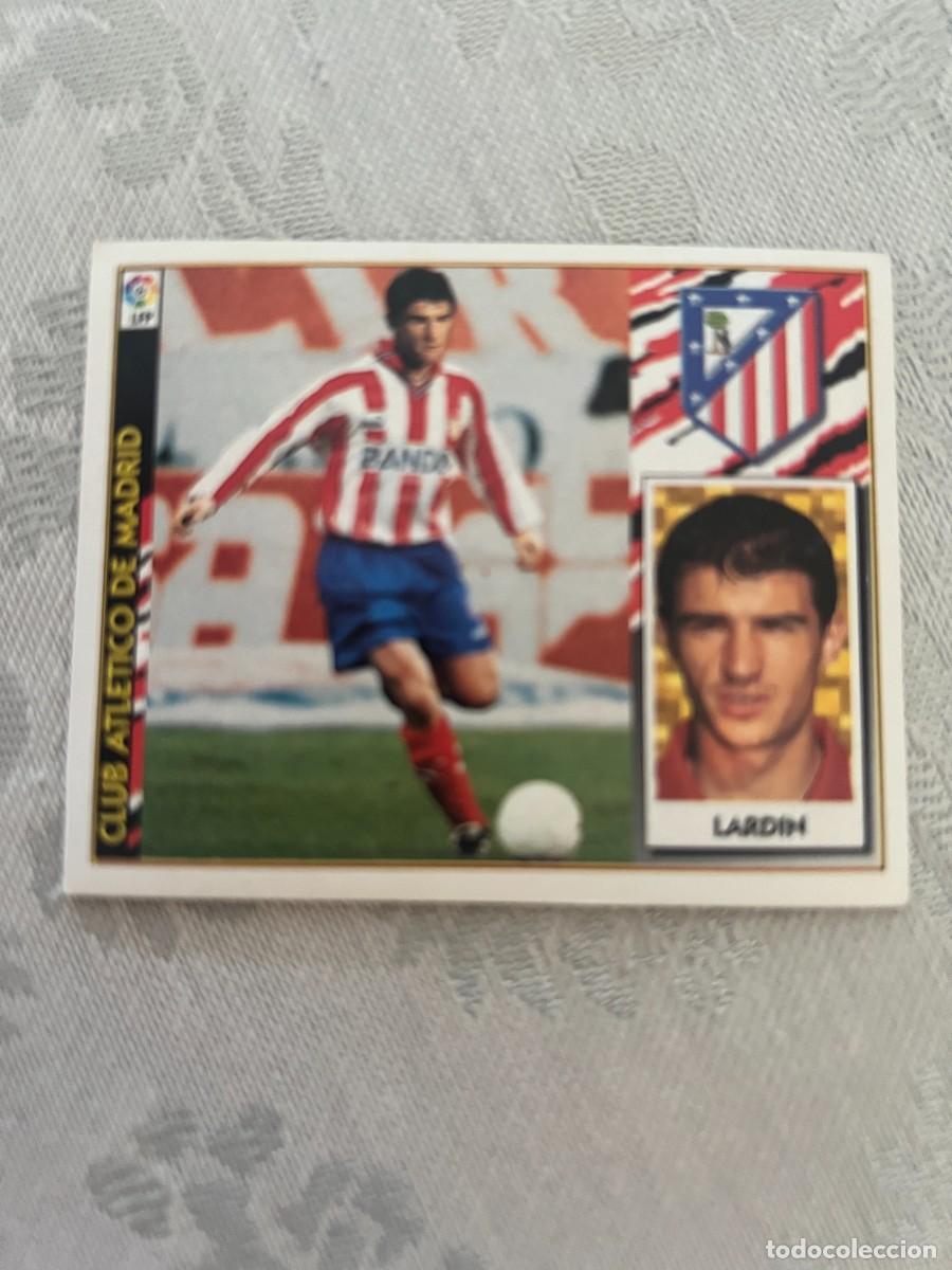 Cromos de f&uacute;tbol: LARDIN ATLETICO MADRID FICHAJE 12 VERSION I SIN PEGAR EDICIONES ESTE 97 98 1997 1998