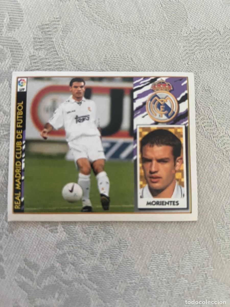 Cromos de f&uacute;tbol: MORIENTES REAL MADRID FICHAJE 3 SIN PEGAR EDICIONES ESTE 97 98 1997 1998