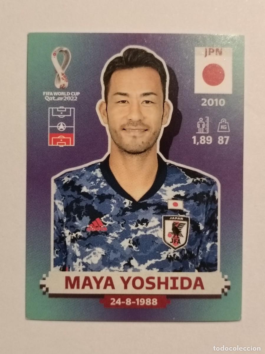 Cromos de f&uacute;tbol: #JPN 9 MAYA YOSHIDA (JAPON) MUNDIAL QATAR 2022 PANINI