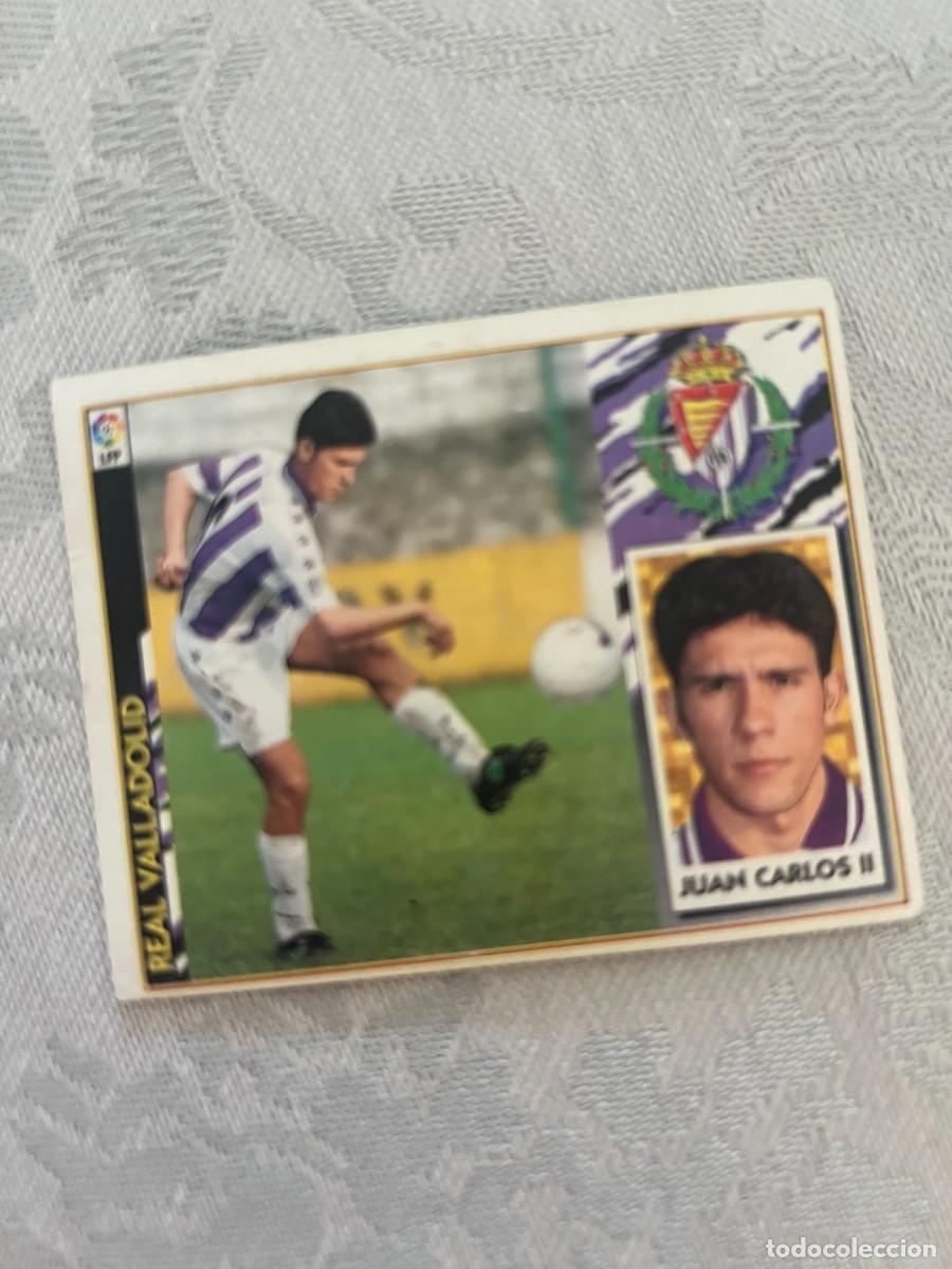 Cromos de f&uacute;tbol: JUAN CARLOS VALLADOLID FICHAJE 4 SIN PEGAR EDICIONES ESTE 97 98 1997 1998