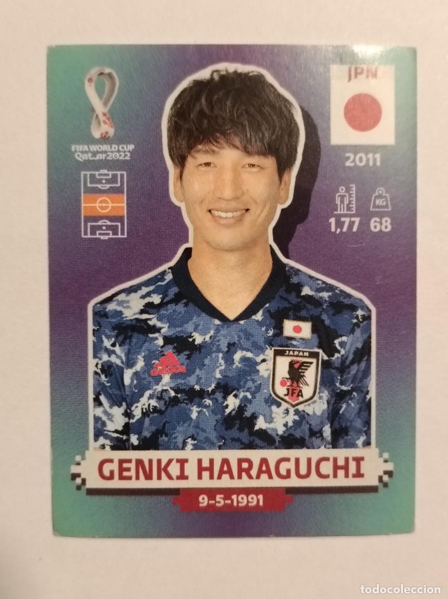Cromos de f&uacute;tbol: #JPN 11 GENKI HARAGUCHI (JAPON) MUNDIAL QATAR 2022 PANINI