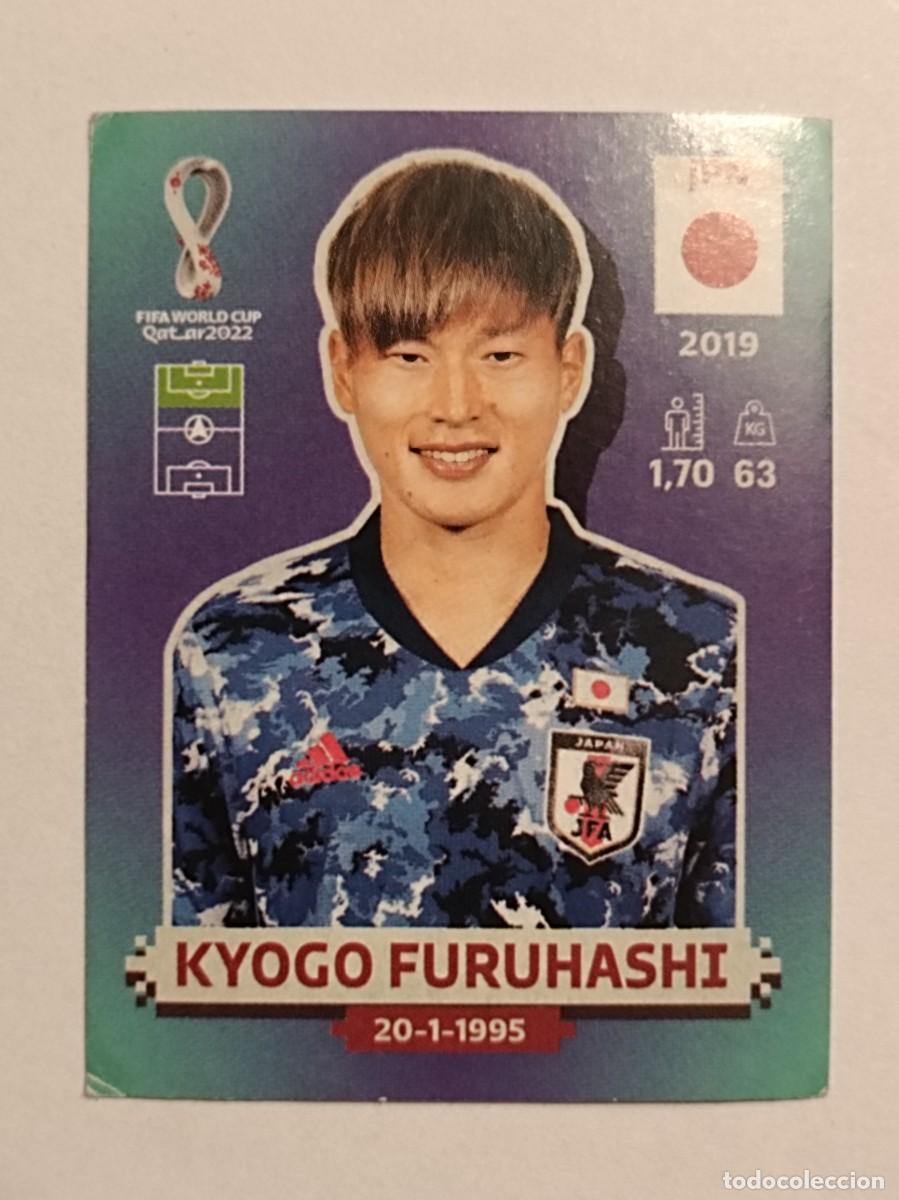Cromos de f&uacute;tbol: #JPN 16 KYOGO FURUHASHI (JAPON) MUNDIAL QATAR 2022 PANINI