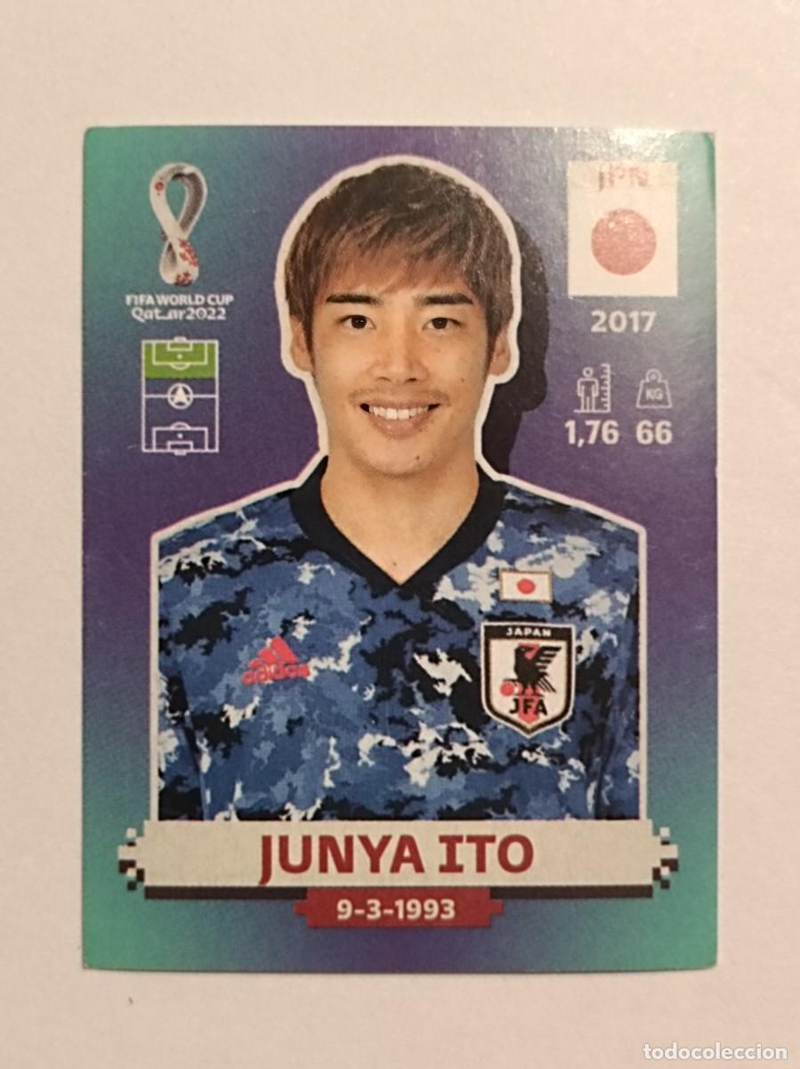 Cromos de f&uacute;tbol: #JPN 17 JUNYA ITO (JAPON) MUNDIAL QATAR 2022 PANINI