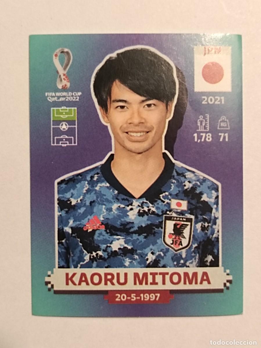 Cromos de f&uacute;tbol: #JPN 19 KAORU MITOMA (JAPON) MUNDIAL QATAR 2022 PANINI