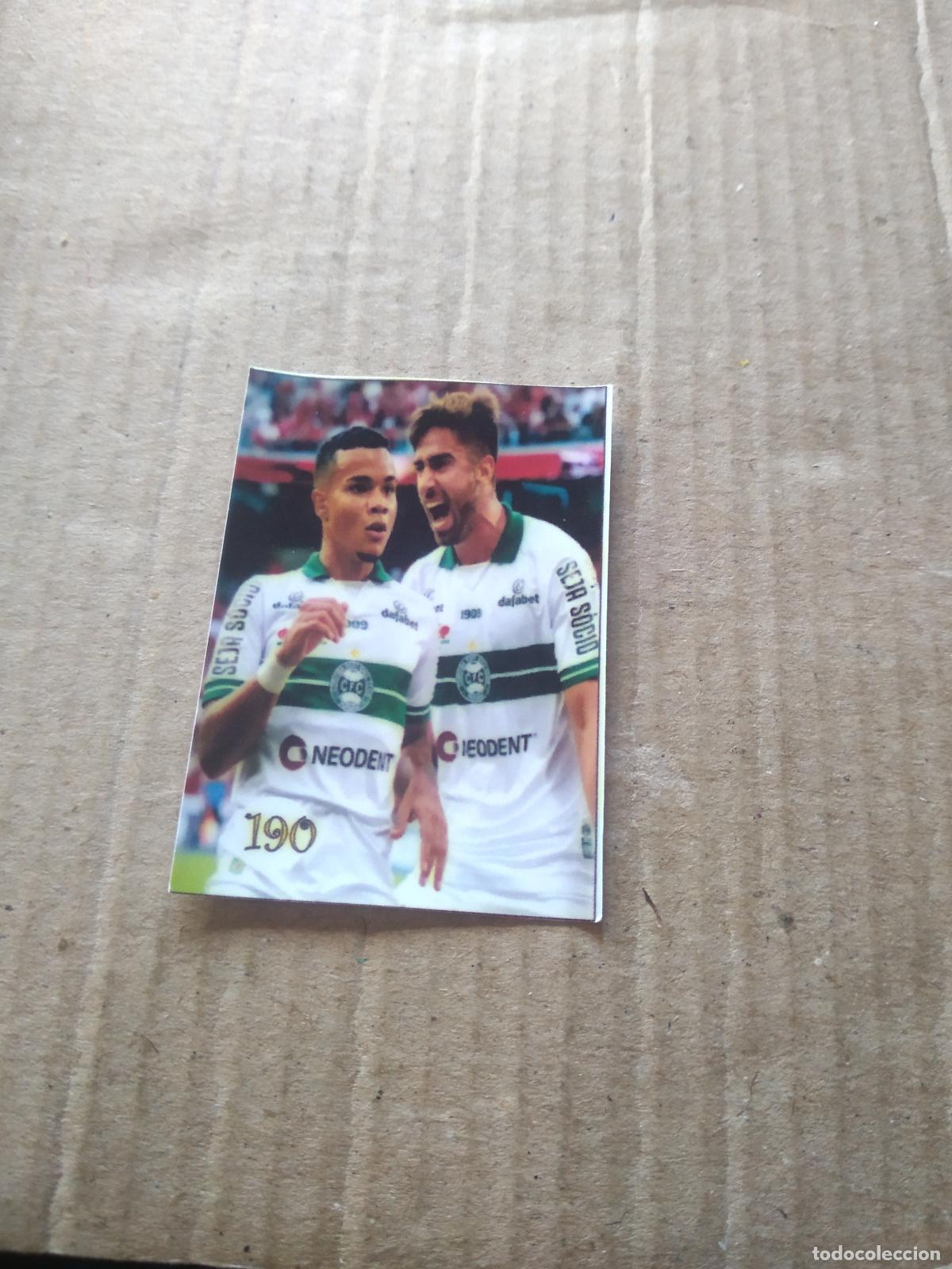 Cromos de f&uacute;tbol: 190 CORITIBA CROMO FUTBOL LIGA BRASIL BRASILEIRAO