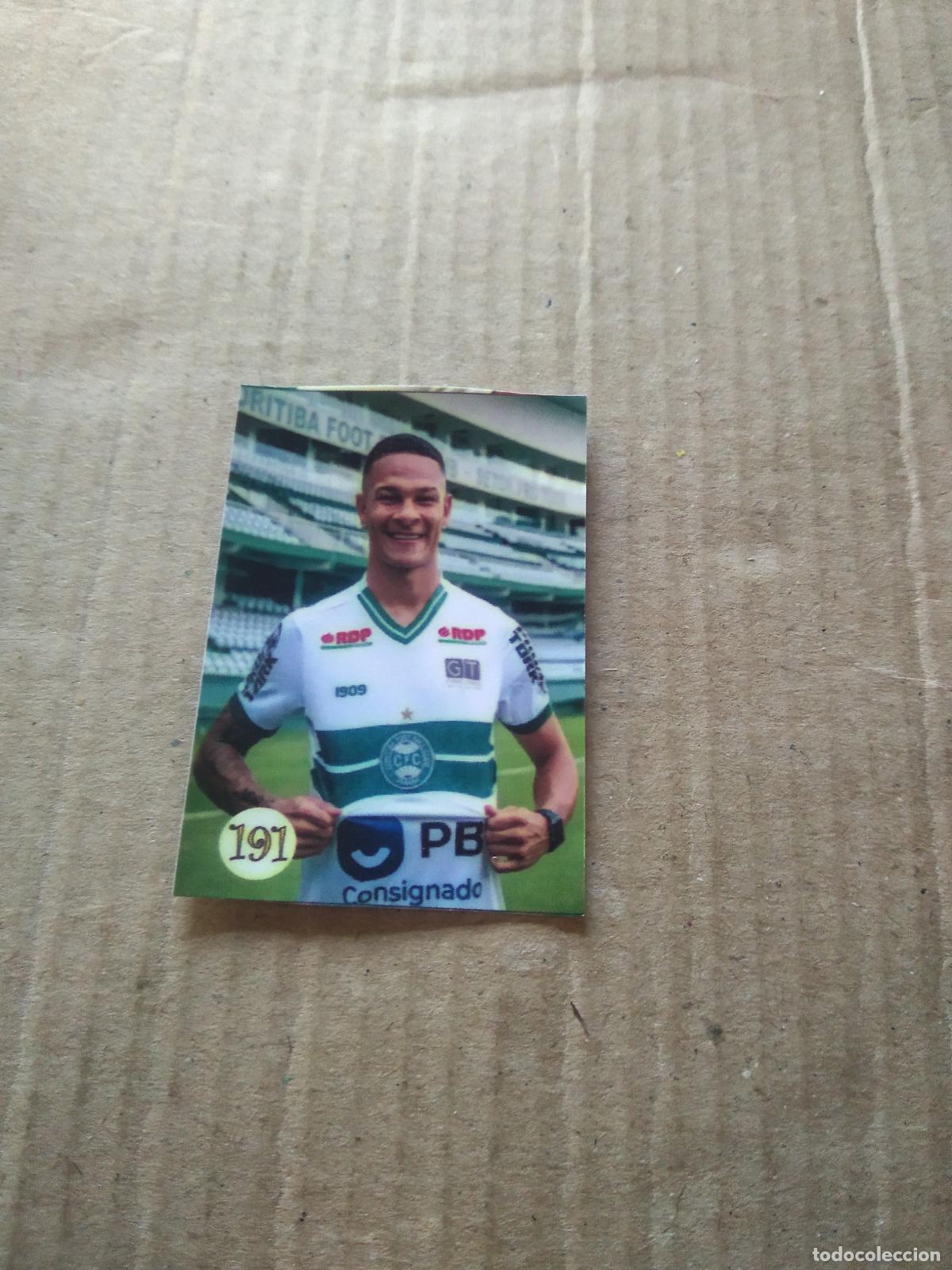 Cromos de f&uacute;tbol: 191 CORITIBA CROMO FUTBOL LIGA BRASIL BRASILEIRAO
