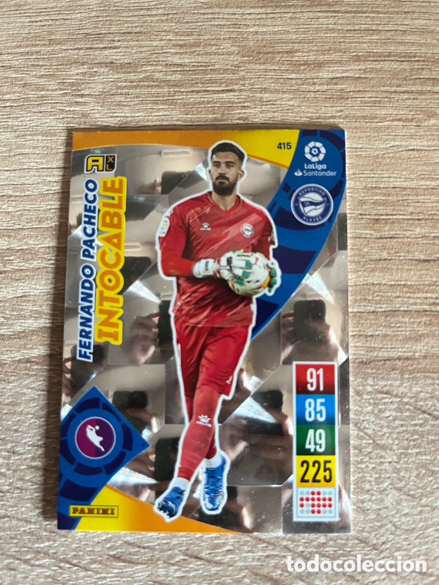Figurine di Calcio: 415 FERNANDO PACHECO INTOCABLE ADRENALYN 2021 2022 21 22 ALAV&Eacute;S