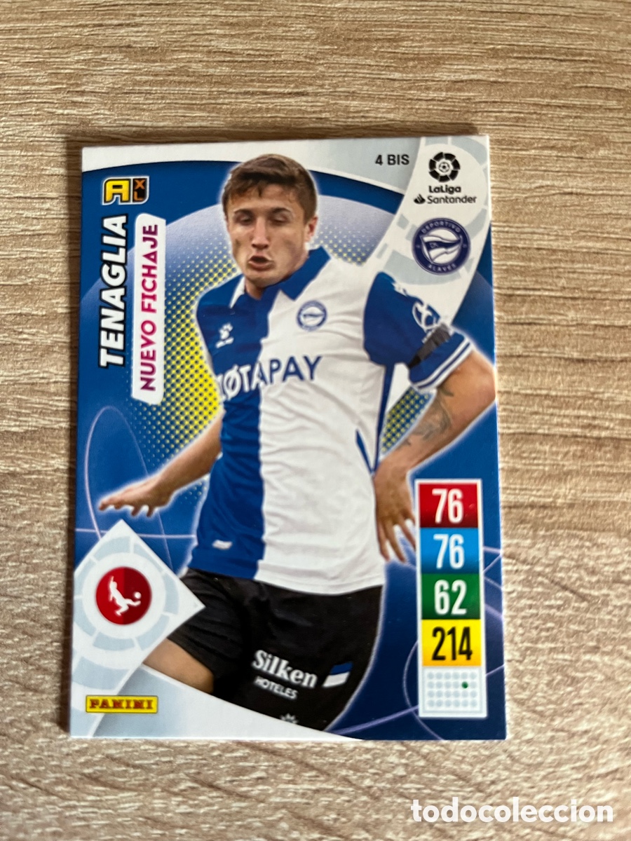 Figurine di Calcio: 4 BIS TENAGLIA NUEVO FICHAJE ADRENALYN 2021 2022 21 22 ALAV&Eacute;S