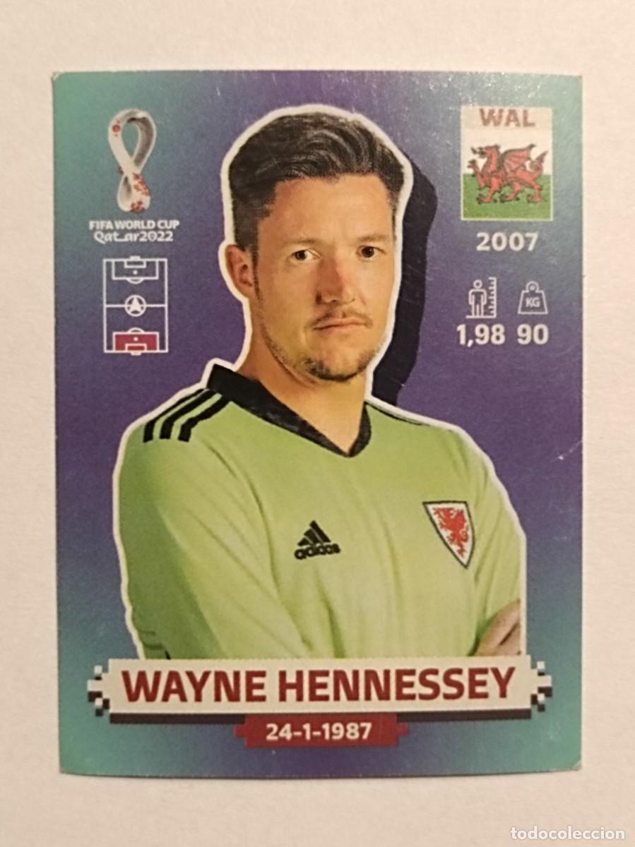 Figurine di Calcio: #WAL 4 WAYNE HENNESSEY (GALES) MUNDIAL QATAR 2022 PANINI