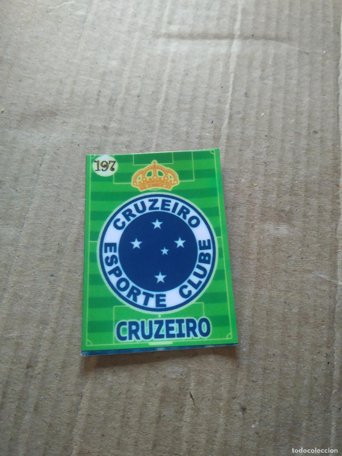 Figurine di Calcio: 197 ESCUDO cruzeiro CROMO FUTBOL LIGA BRASIL BRASILEIRAO