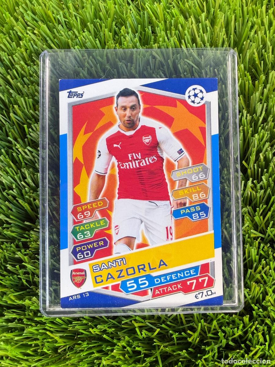 Cromos de f&uacute;tbol: N&ordm; ARS13 Santi Cazorla Arsenal Match Attax 16 17