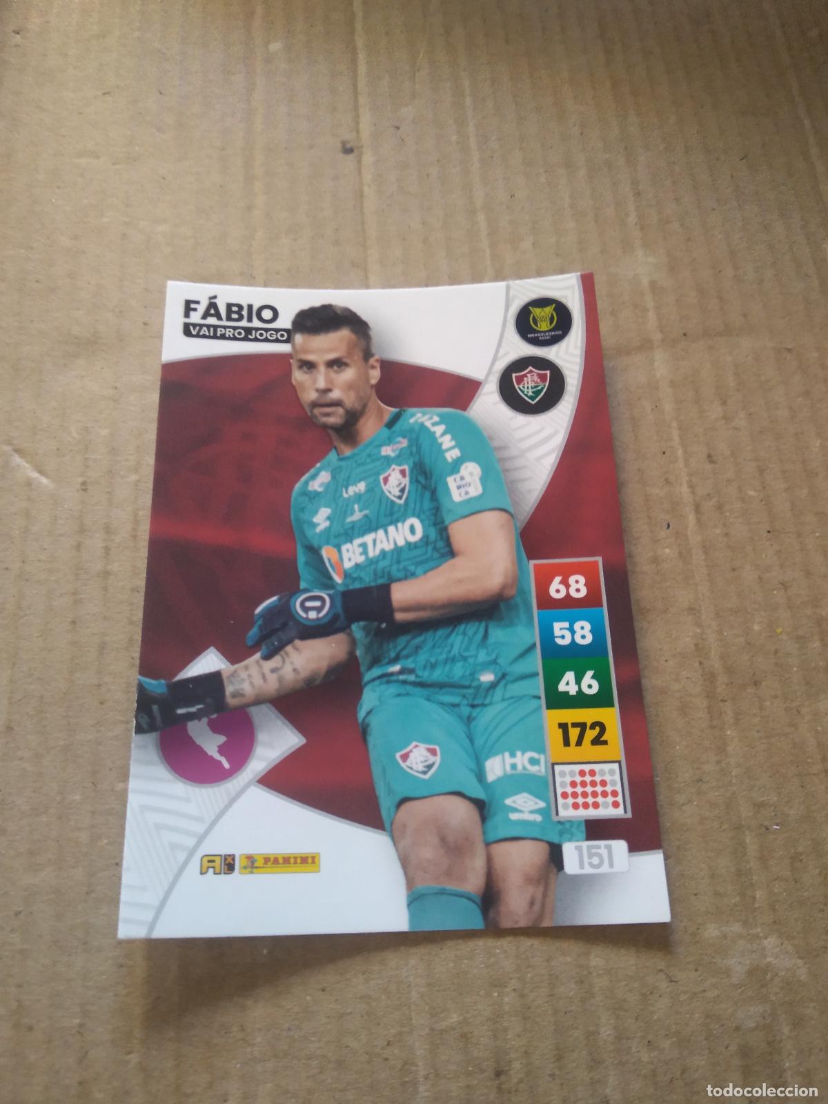 Cromos de f&uacute;tbol: 151 FABIO FLUMINENSE CROMO FUTBOL PANINI ADRENALYN LIGA BRASIL 2023 BRASILEIRAO