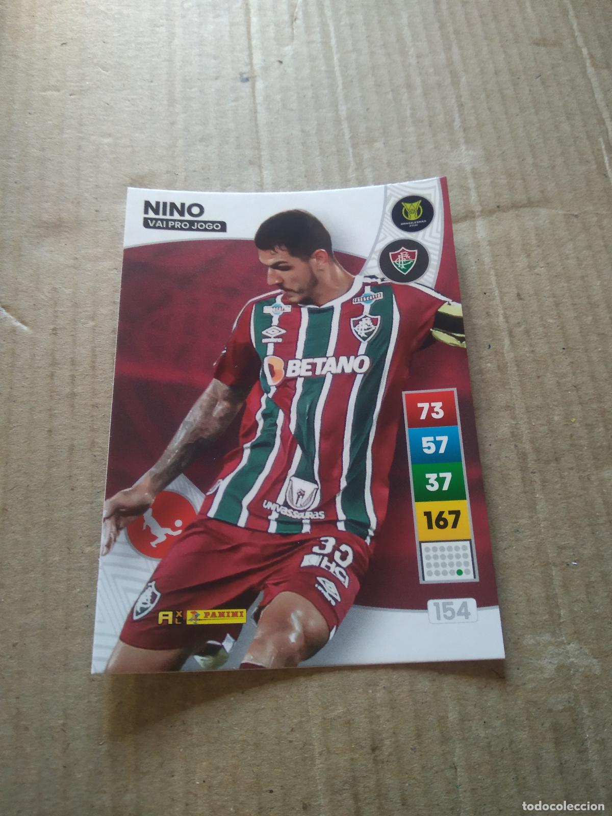 Cromos de f&uacute;tbol: 154 NINO FLUMINENSE CROMO FUTBOL PANINI ADRENALYN LIGA BRASIL 2023 BRASILEIRAO
