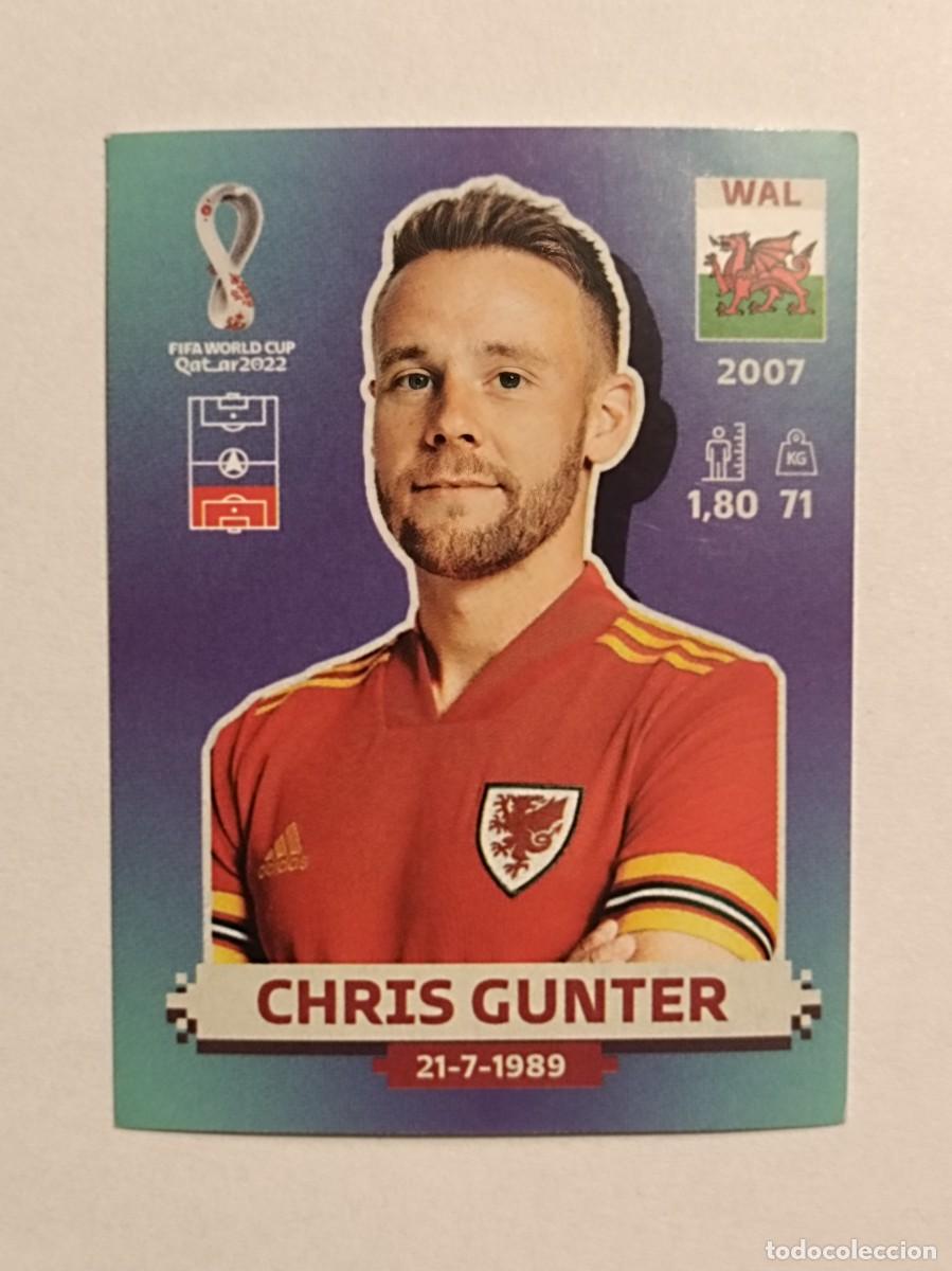 Cromos de f&uacute;tbol: #WAL 7 CHRIS GUNTER (GALES) MUNDIAL QATAR 2022 PANINI