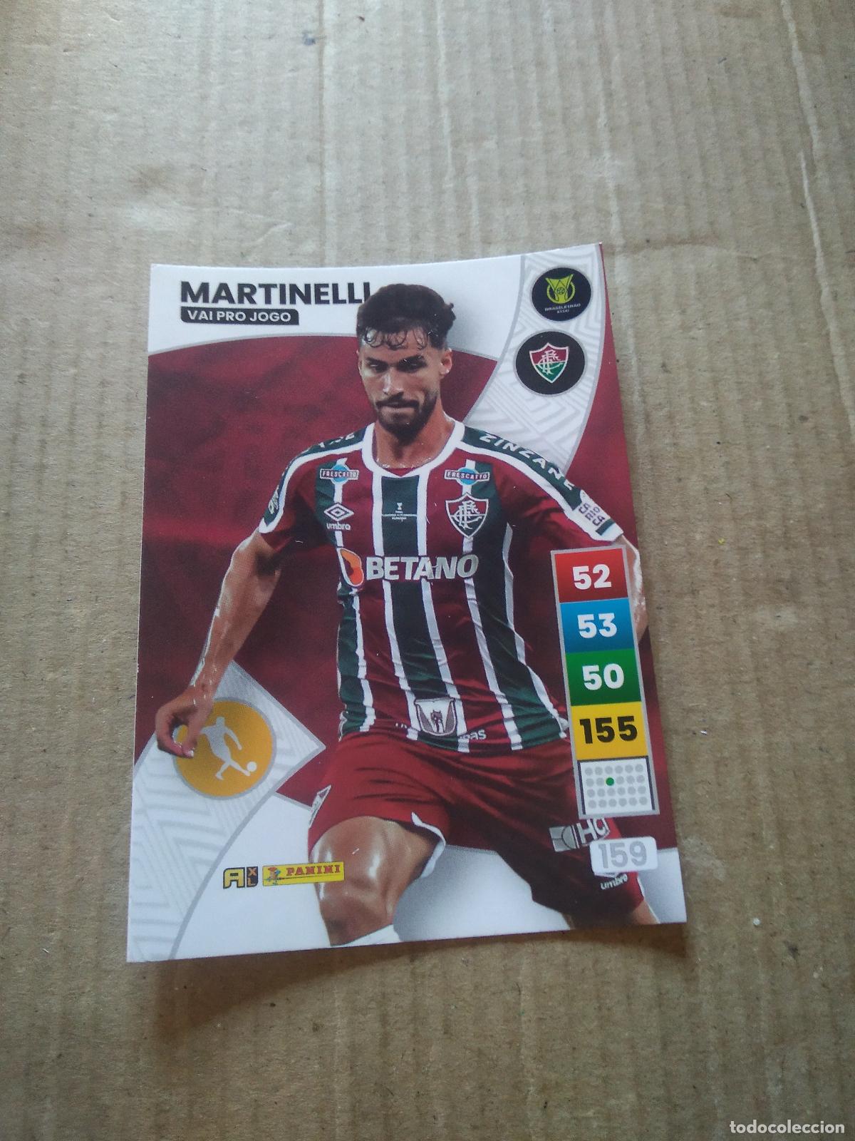 Cromos de f&uacute;tbol: 159 MARTINELLI FLUMINENSE CROMO FUTBOL PANINI ADRENALYN LIGA BRASIL 2023 BRASILEIRAO