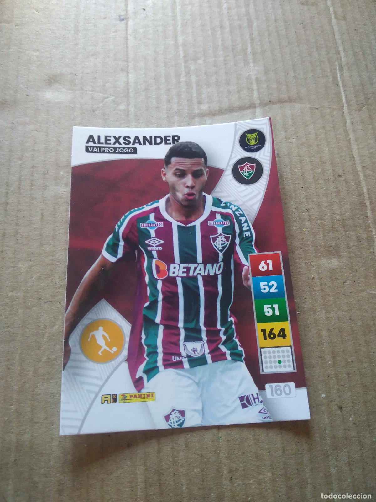 Cromos de f&uacute;tbol: 160 ALEXSANDER FLUMINENSE CROMO FUTBOL PANINI ADRENALYN LIGA BRASIL 2023 BRASILEIRAO