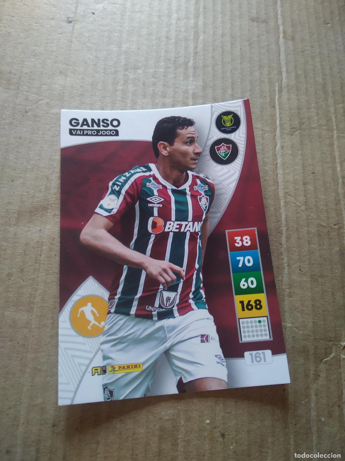 Cromos de f&uacute;tbol: 161 GANSO FLUMINENSE CROMO FUTBOL PANINI ADRENALYN LIGA BRASIL 2023 BRASILEIRAO