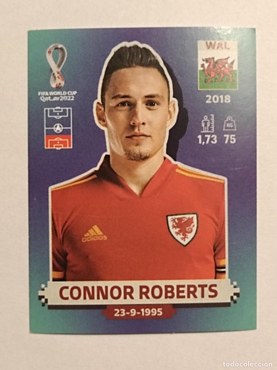 Cromos de f&uacute;tbol: #WAL 9 CONNOR ROBERTS (GALES) MUNDIAL QATAR 2022 PANINI