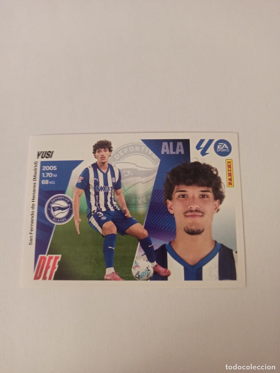 Cromos de f&uacute;tbol: Yusi 6 bis - Alav&eacute;s - COLOCA - 3 &ordf; EDICI&Oacute;N - LIGA ESTE 2025 2026 - PANINI 25 26