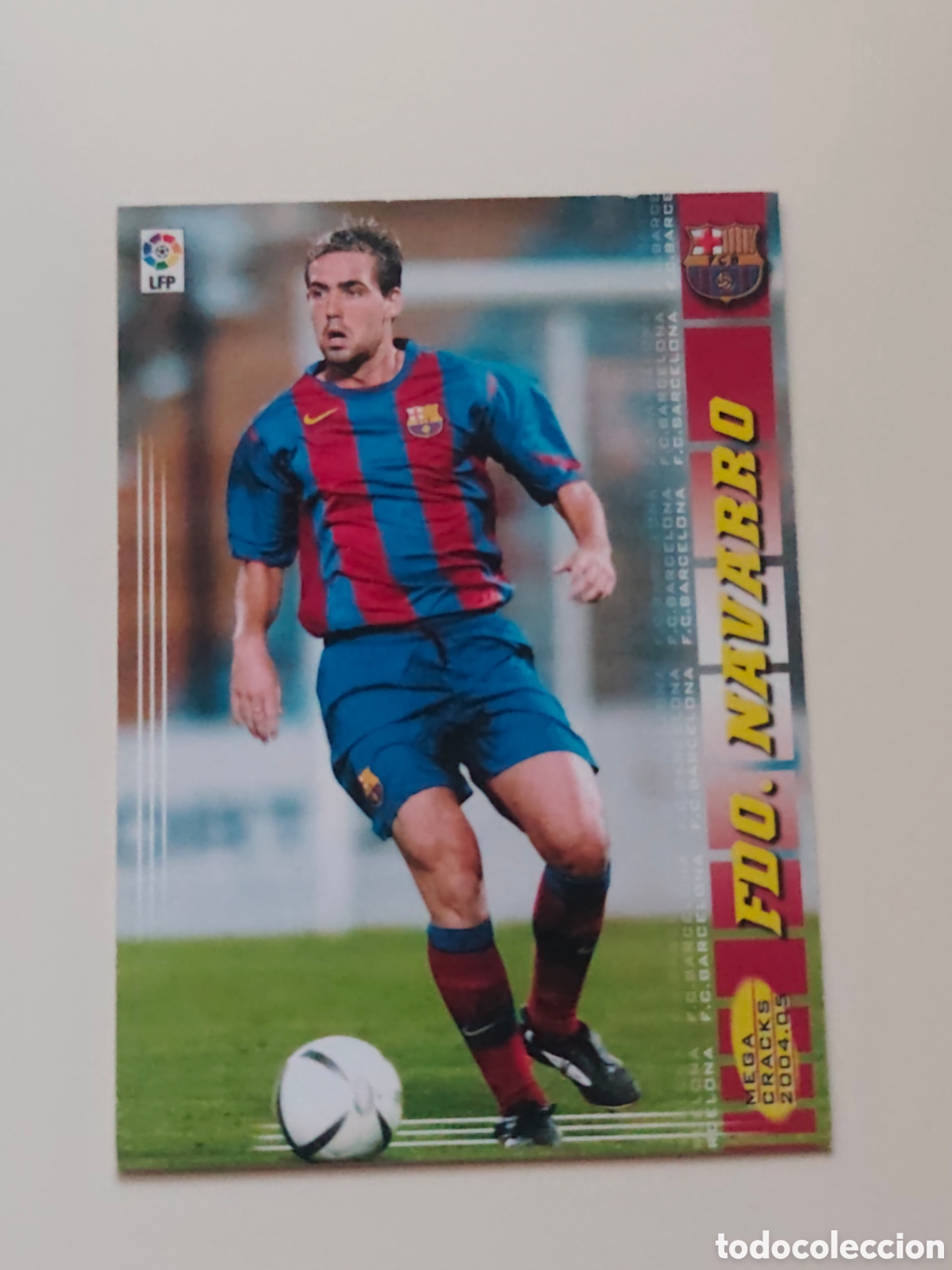 Cromos de f&uacute;tbol: 70 BIS FDO. NAVARRO FC BARCELONA MEGACRACKS 2004 2005