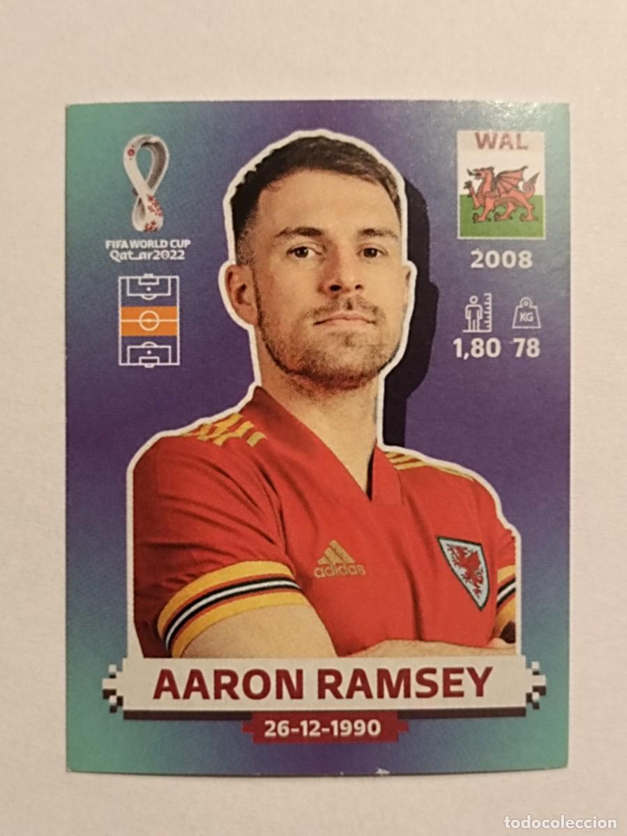 Cromos de f&uacute;tbol: #WAL 14 AARON RAMSEY (GALES) MUNDIAL QATAR 2022 PANINI