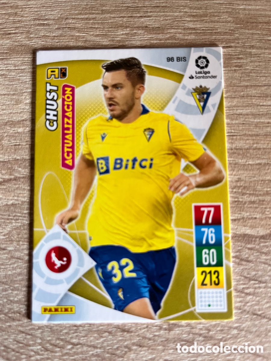 Figurine di Calcio: 96 BIS CHUST ACTUALIZACI&Oacute;N ADRENALYN 2021 2022 21 22 C&Aacute;DIZ