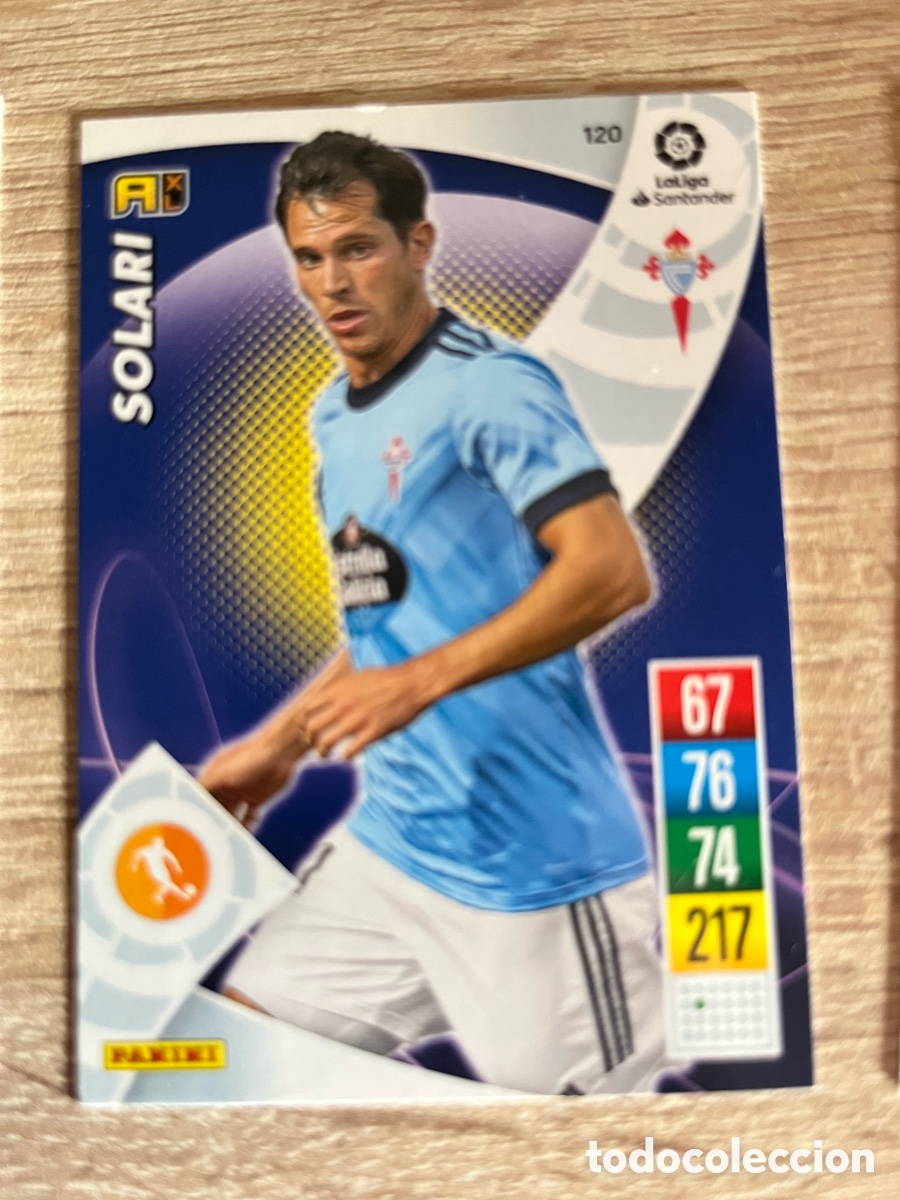 Figurine di Calcio: 120 SOLARI ADRENALYN 2021 2022 21 22 CELTA DE VIGO