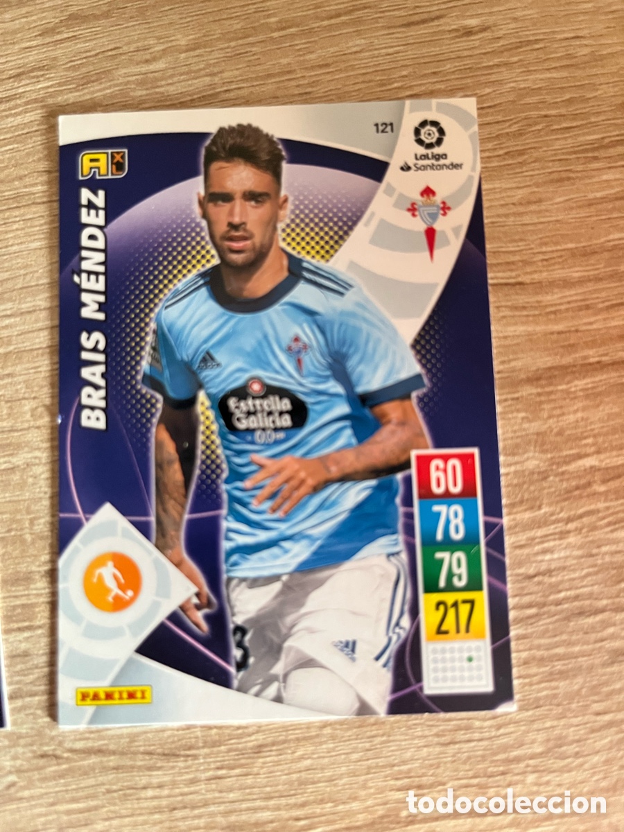 Cromos de f&uacute;tbol: 212 BRAIS M&Eacute;NDEZ ADRENALYN 2021 2022 21 22 CELTA DE VIGO