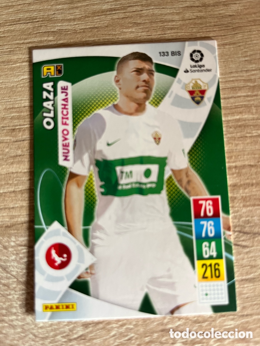 Cromos de Futebol: 133 BIS OLAZA NUEVO FICHAJE ADRENALYN 2021 2022 21 22 ELCHE