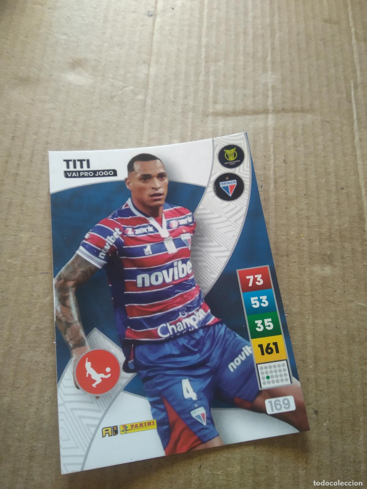 Cromos de f&uacute;tbol: 169 TITI FORTALEZA CROMO FUTBOL PANINI ADRENALYN LIGA BRASIL 2023 BRASILEIRAO