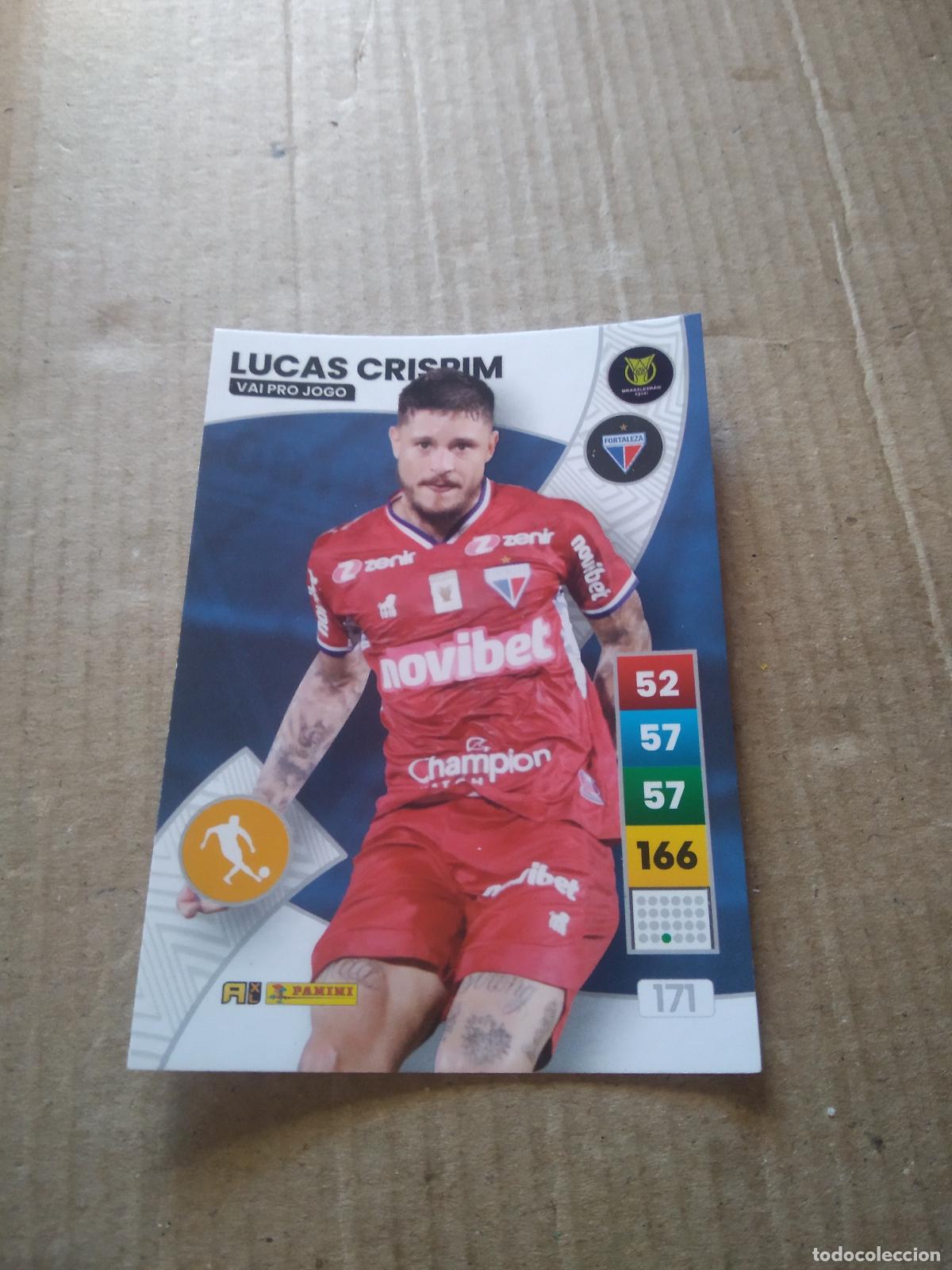 Cromos de f&uacute;tbol: 171 LUCAS CRISPIM FORTALEZA CROMO FUTBOL PANINI ADRENALYN LIGA BRASIL 2023 BRASILEIRAO